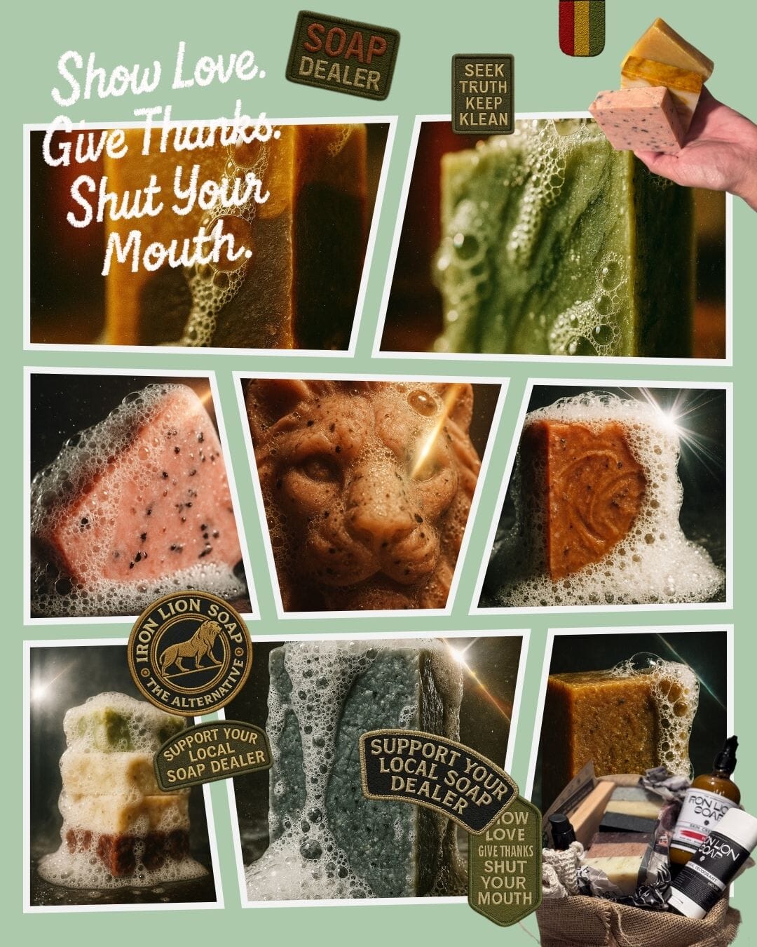 It's kind of sloppy out here...