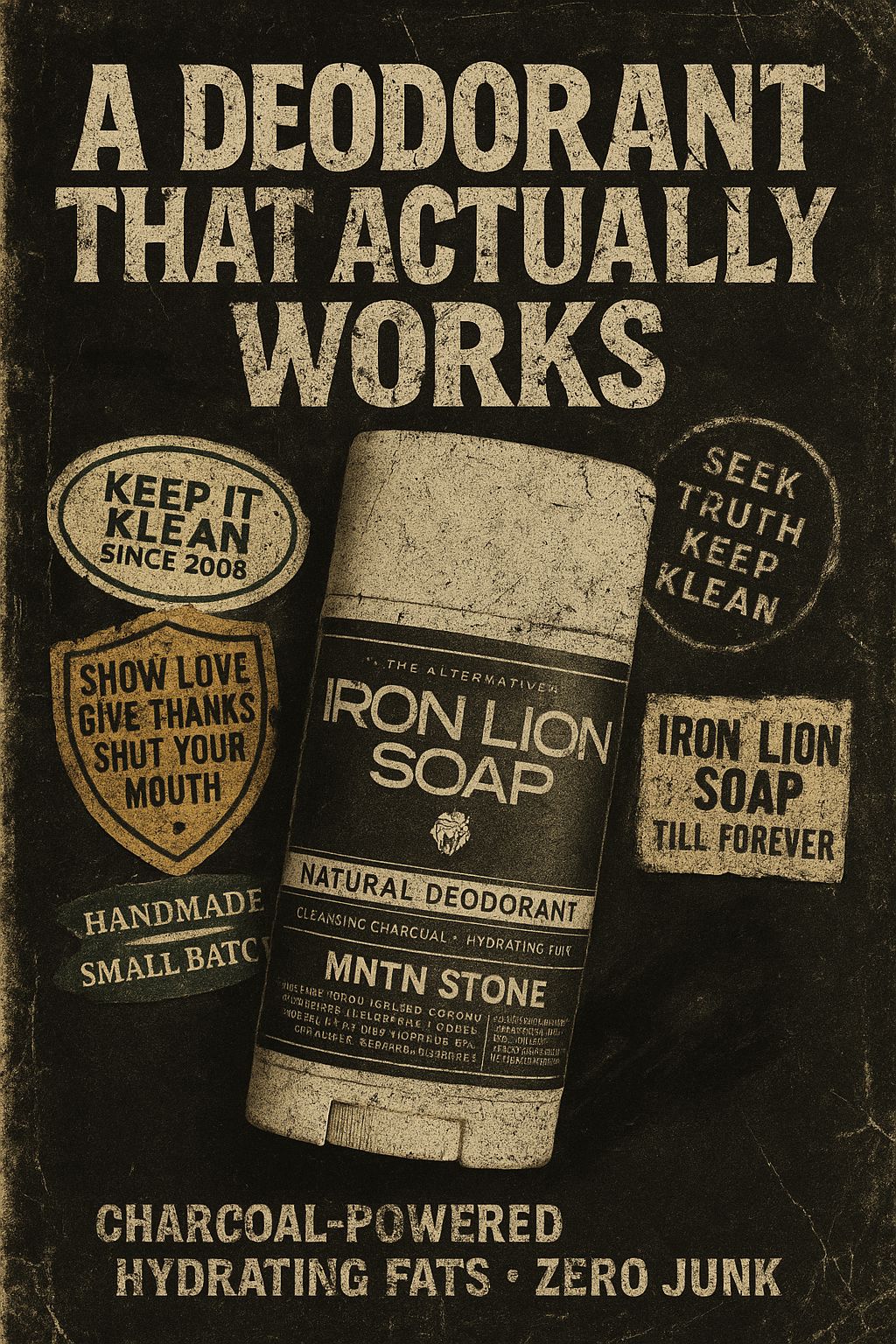 Deodorant Deodorant Iron Lion Soap