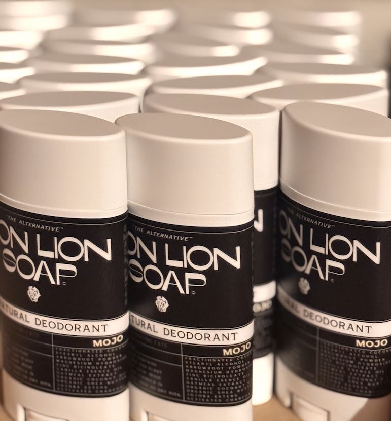 Deodorant Deodorant Iron Lion Soap Madagascar Vanilla Oatmeal - MOJO