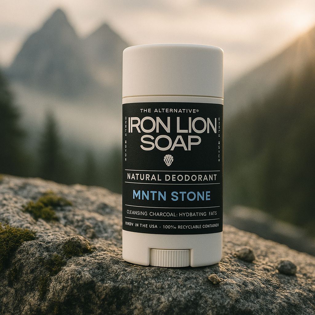 Deodorant Deodorant Iron Lion Soap MNTN Stone
