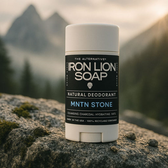 Deodorant Deodorant Iron Lion Soap MNTN Stone