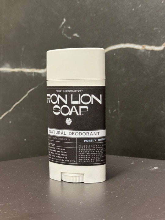 Deodorant Deodorant Iron Lion Soap Purely Unscented