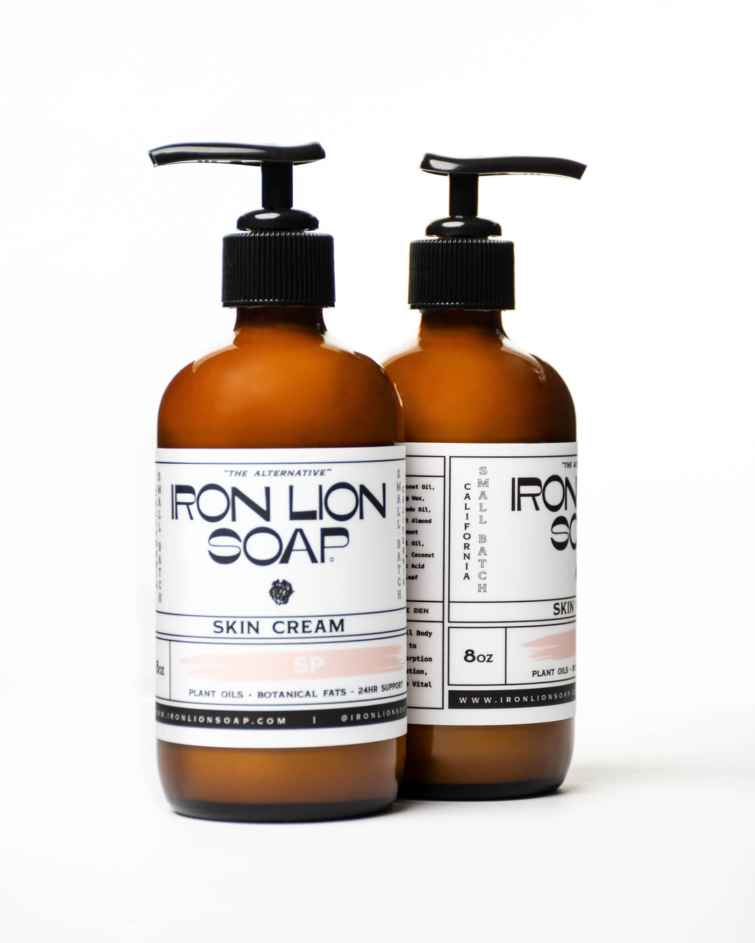 8oz Daily Skin Cream Iron Lion Soap
