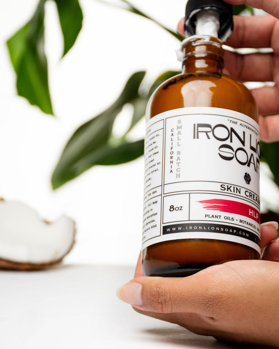 8oz Daily Skin Cream Iron Lion Soap