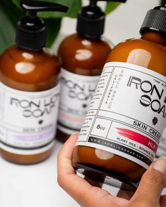 8oz Daily Skin Cream Iron Lion Soap