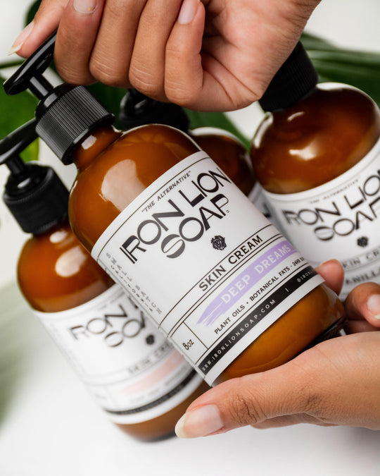 8oz Daily Skin Cream Iron Lion Soap