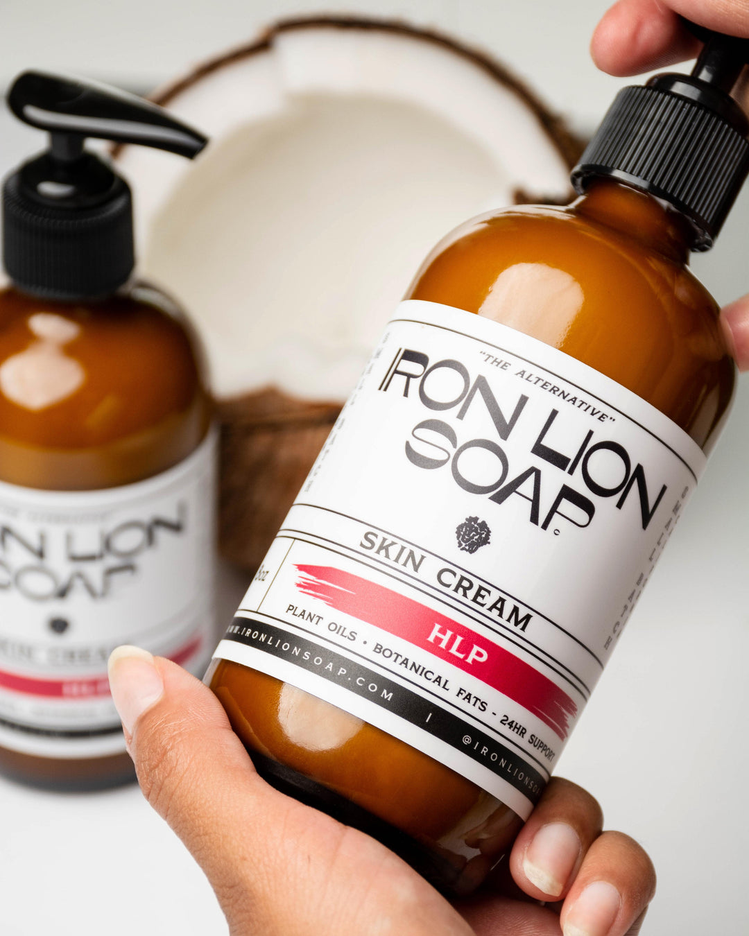 8oz Daily Skin Cream Iron Lion Soap