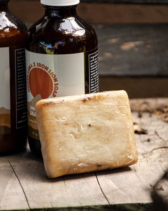 Deep Earth Bar Single Bar Iron Lion Soap