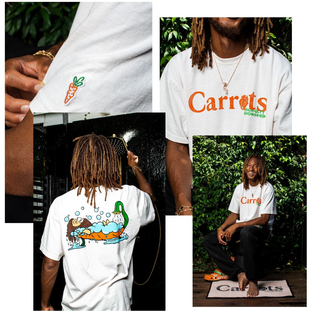 High QLTY Carrots Shirt Single Bar Iron Lion Soap 