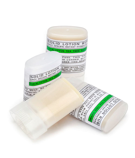 Mini Solid Lotion Rub a.k.a Solid Perfume Solid Lotion Iron Lion Soap