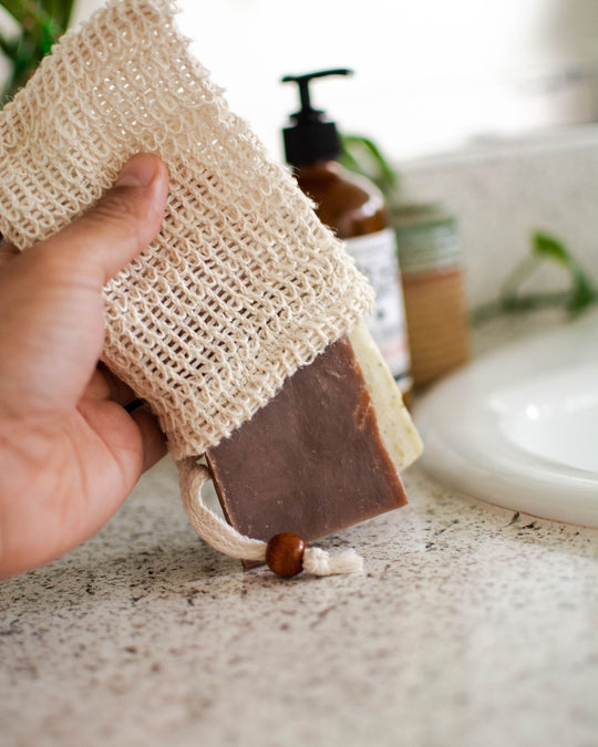 Soap Saver Bag Iron Lion Soap