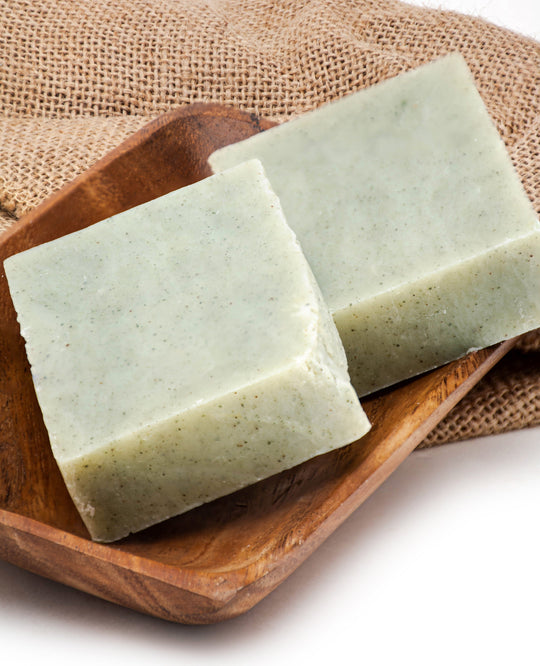 Zeolite Mint Skrub Single Bar Iron Lion Soap