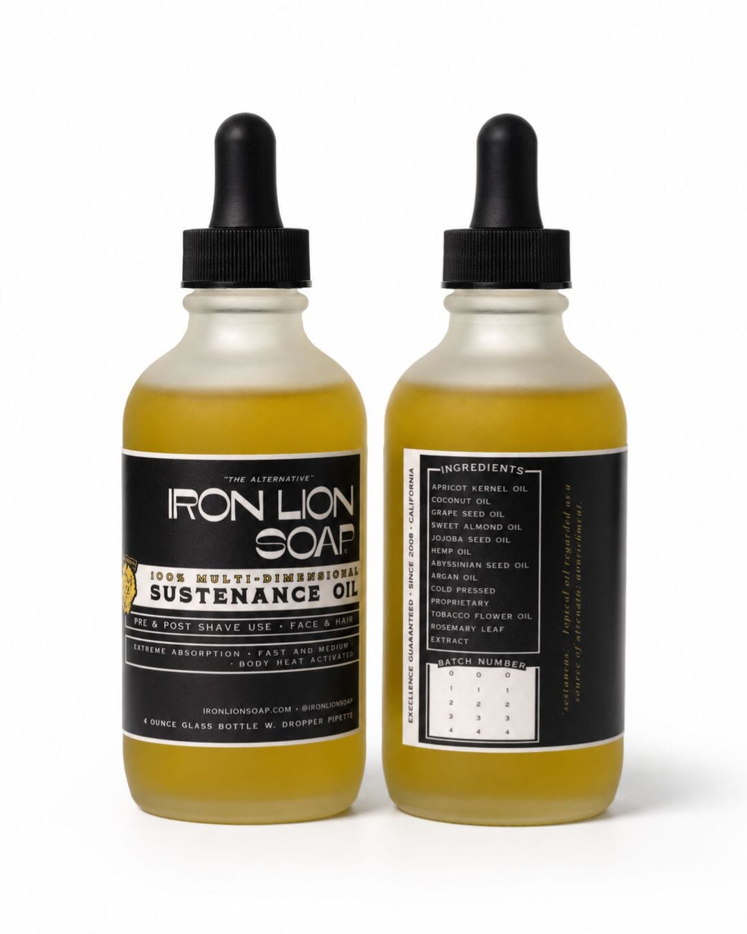 Natural Beard Oil: The Full-Body Sustenance Oil