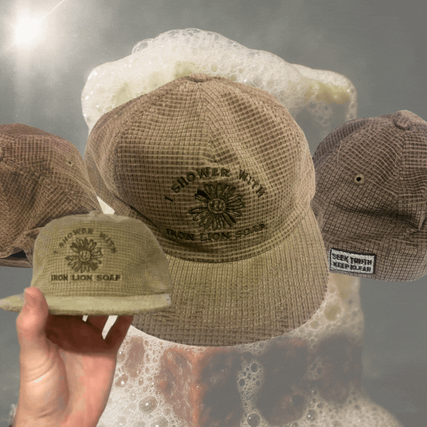 Headwear - Hats Hat Iron Lion Soap Sand Waffle Corduroy 