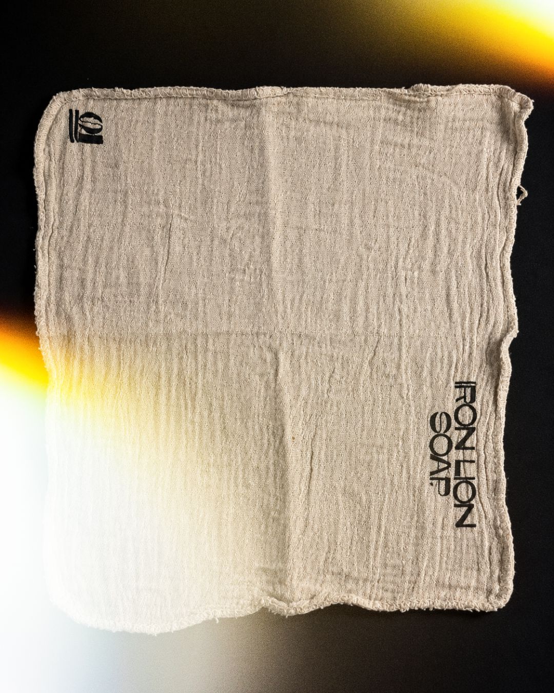 Unbleached Wash Rag Iron Lion Soap 