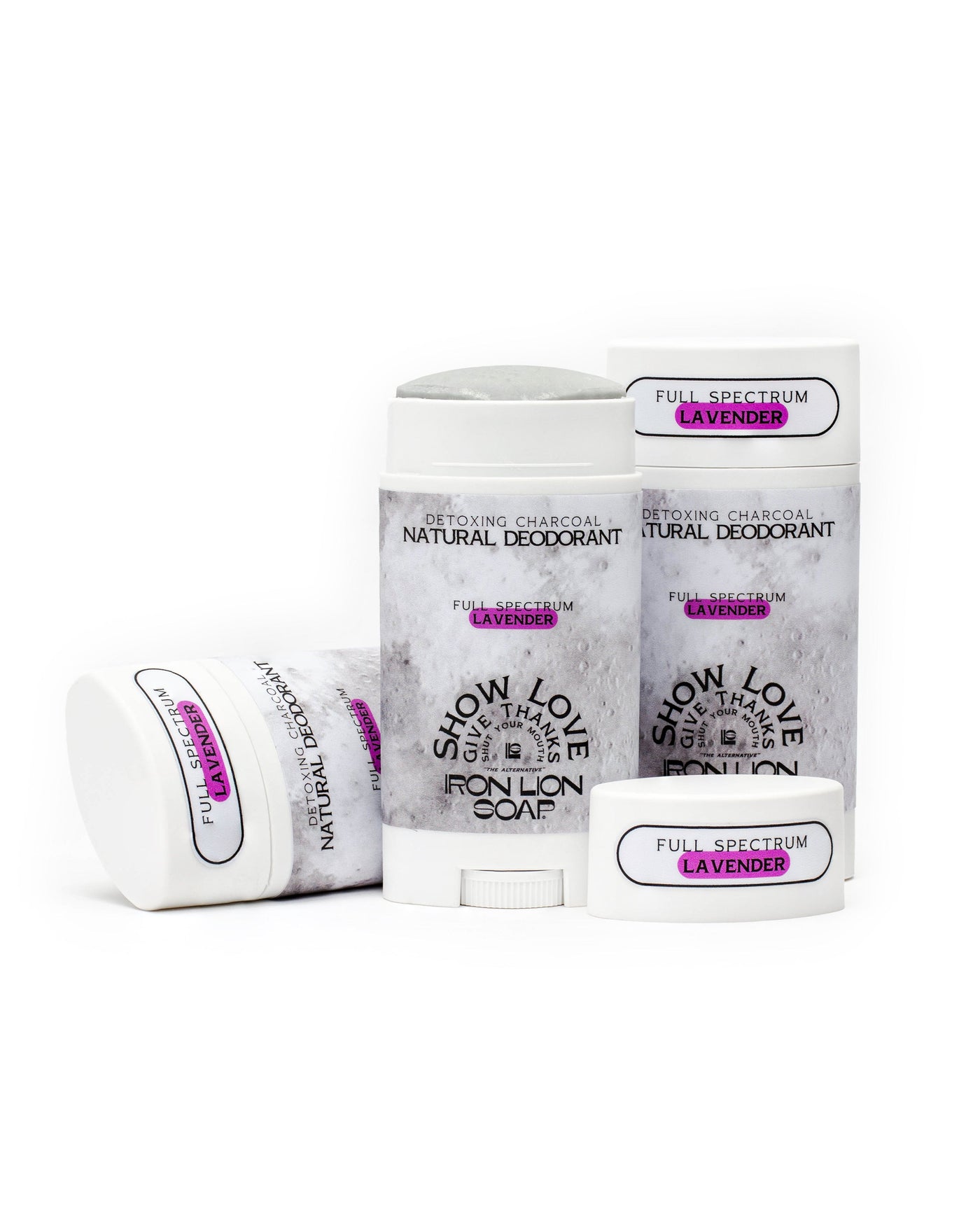 Deodorant Deodorant Iron Lion Soap Full Spectrum Lavender 