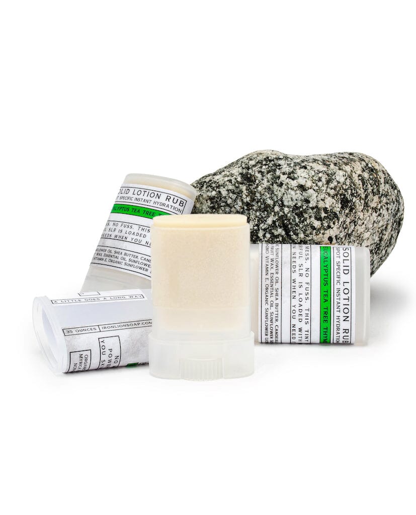 Mini Solid Lotion Rub a.k.a Solid Perfume Solid Lotion Iron Lion Soap 