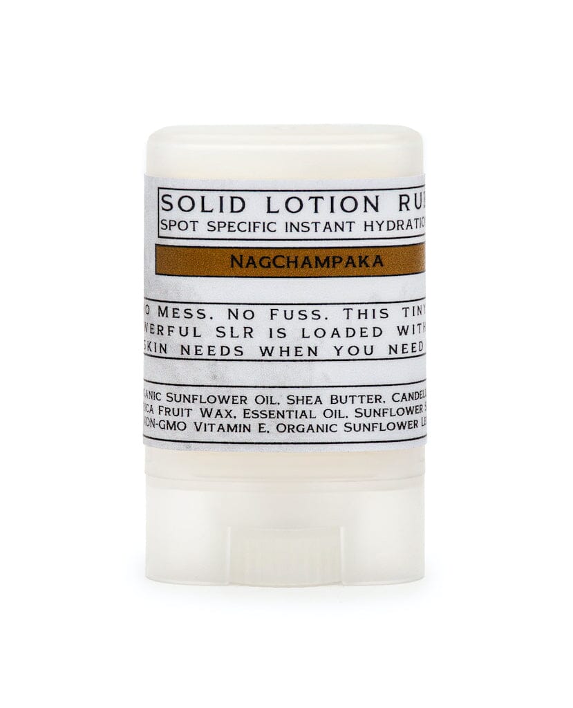 Mini Solid Lotion Rub a.k.a Solid Perfume Solid Lotion Iron Lion Soap NagChampaka 